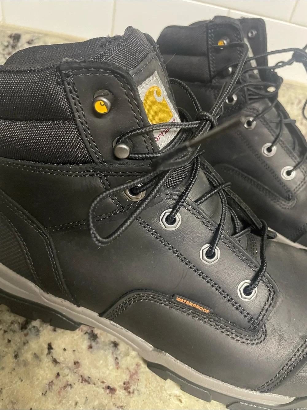 Carhartt Ground Force 6-inch waterproof composite toe work boots men 9 shoe